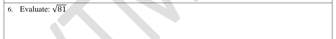 Paper I Part A Q6: Square root of a perfect square