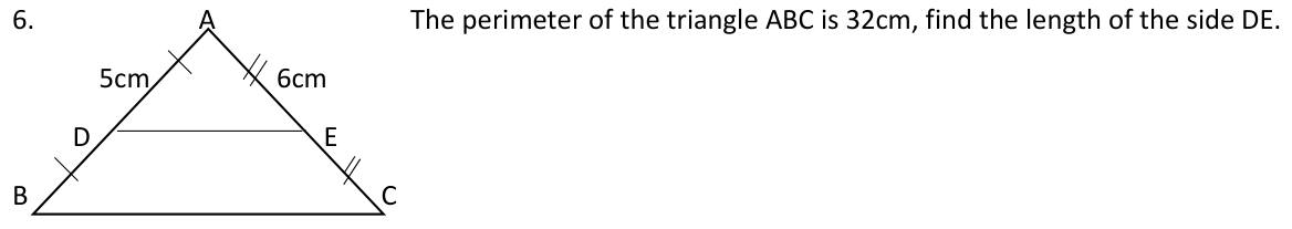 Paper I QI.6: Midpoint segment from perimeter and two half-sides