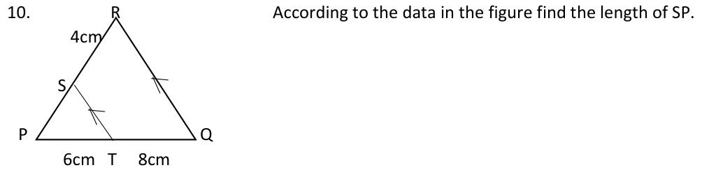 Paper I QI.10: Find a segment with the line parallel to a side