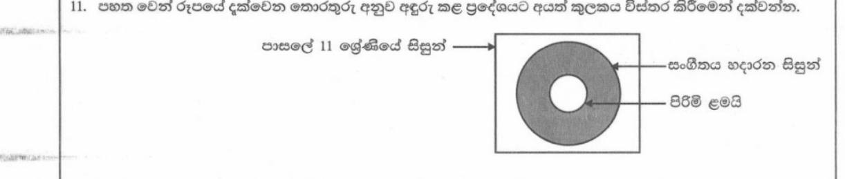 Paper I Part A Q11: Describe a shaded Venn region in words