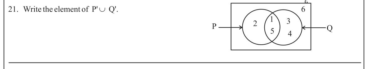 Paper I Part A Q21: List union of complements from a Venn diagram