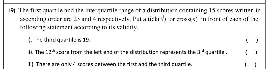 Paper I Part A Q19: Principal from simple interest over two years